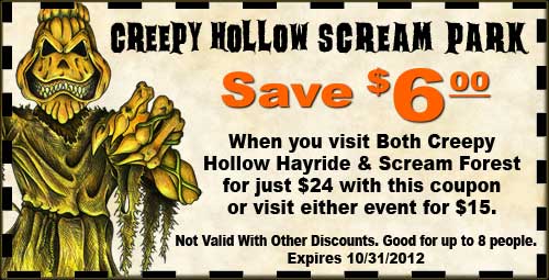 Scream Forest coupon